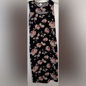 Brat Star Like New Floral Bodycon Dress